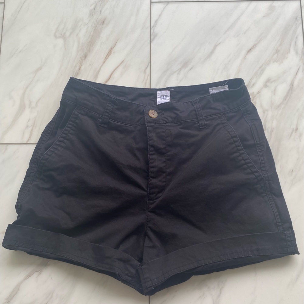 Black shorts by Gap